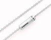 cable necklace on chain 13g